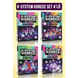 K-System Korece Set 4lü [Paperback]