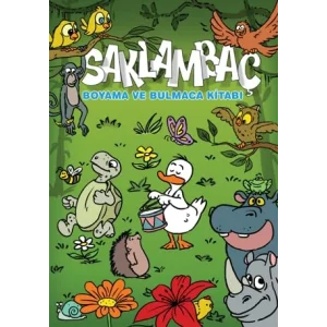 Saklambaç Boyama ve Bulmaca Kitabı [Unbound] [Nov 14, 2024] Kolektif