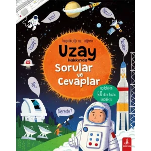 Uzay Hakkında Sorular ve Cevaplar (Ciltli): Hareketli Karton Kapak - Açılabilen 60’dan Fazla Kapakçık [Hardcover] [Jul 11, 2025] Katie Daynes and Rana Öztarsu