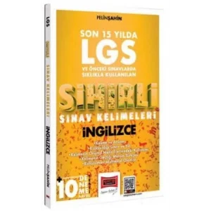 8. Sınıf LGS Son 15 Yılda Sıklıkla Kullanılan Sihirli Sınav Kelimeleri (İngilizce) [Unbound] [Nov 14, 2024] Pelin Şahin