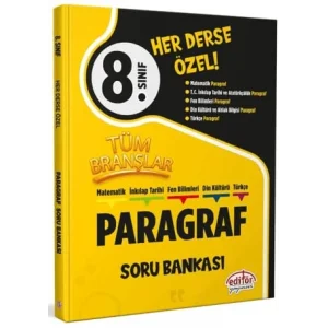 8. Sınıf Tüm Branşlar Paragraf Soru Bankası [Unbound] [Nov 14, 2024] Kolektif
