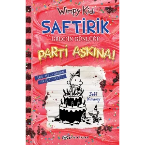 Saftirik Gregin Günlüğü 20 - Parti Aşkına! [Hardcover] [Dec 05, 2025] Jeff Kinney