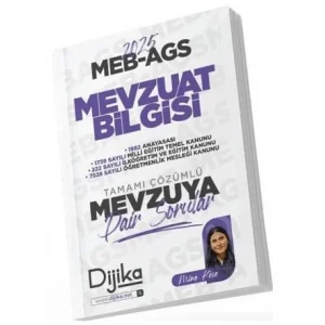2025 MEB-AGS Mevzuat Bilgisi Tamamı Çözümlü Soru Bankası [Unbound] [Nov 14, 2024] Mine Çakıraslan Köse