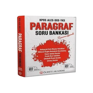 KPSS ALES DGS YKS Paragraf Soru Bankası Öğreti Akademi [Jan 01, 2023] Kolektif