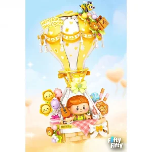 LZ-4113 NessiWorld SARI HAVA BALONU 750 PARÇA BLOCK OYUNCAK