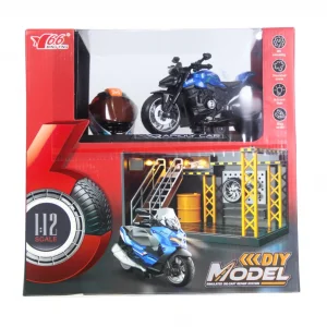 1/12 Motosiklet Ducati Street Fighter PB 3R Sesli