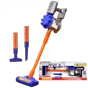 Vacuum Cleaner Pilli Kablosuz Oyuncak Dikey Standlı Elektrik Süpürgesi