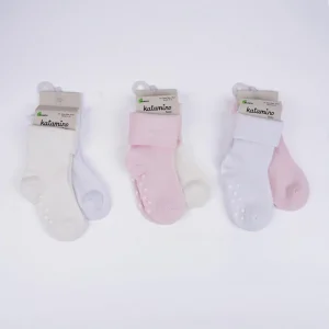 Monala Absli 2li Kız Modal Bebek Soket K44091 (ADET FİYATIDIR)