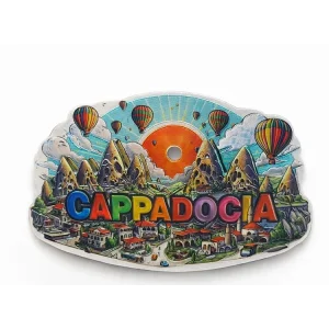 Kapadokya Temalı Silikon Buzdolabı Magneti Alk5047