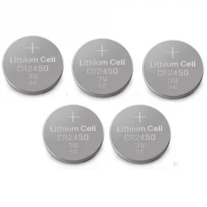 Yuma Cr2450 Süper Lityum 3v 5’li Kart Düğme Pil