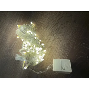 10m 100 Led Damla Uçlu Gün Işığı Şeffaf Kablo Mz-17-4