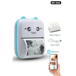 Mini Printer Etiket Çıkarıcı Yazıcı