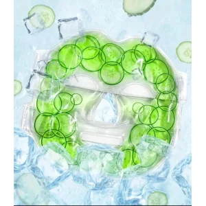 Salatalık Desenli Termojel – Soğuk Sıcak Kullanım, Rahatlatıcı Jel Ped