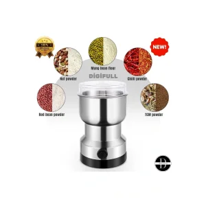 Elektrikli Paslanmaz Çelik Kahve Baharat Pirinç Öğütücü 150w