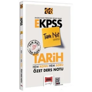 2026 E-KPSS Tam Not Serisi Tarih Hem Konu Hem Soru Özet Ders Notu [Unbound] [Nov 14, 2024] Kollektif