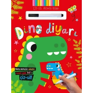 Çiz Sil - Dino Diyarı [Paperback] [Nov 07, 2024] Kolektif