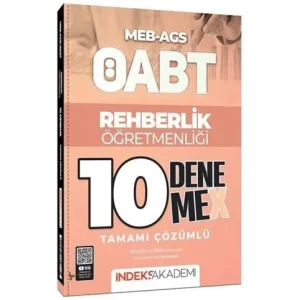 ÖABT MEB-AGS Rehberlik Öğretmenliği 10 DenemeX Çözümlü [Unbound] [Nov 14, 2024] Kolektif
