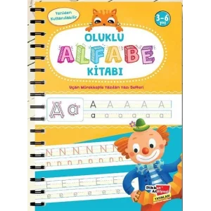 Alfabe Yazı Kitabı Sihirli Uçan Kalemli Oluklu (Kabartmalı) & Yazmayı Kolayca Öğreten Kitap [Paperback] [Jan 01, 2025] Hüseyin Demir