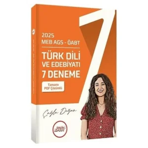 MEB-AGS ÖABT Türk Dili ve Edebiyatı 7 Deneme [Unbound] [Nov 14, 2024] Çağla Doğan