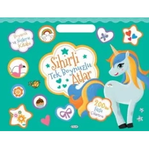 Sihirli Tek Boynuzlu Atlar - Boyama ve Süsleme ... [Paperback] [Nov 14, 2024] Kolektif