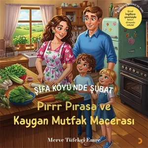 Şifa Köyü’nde Şubat – Pırrr Pırasa ve Kaygan Mutfak Macerası [Paperback] [Dec 03, 2025] Merve Tüfekçi Emre
