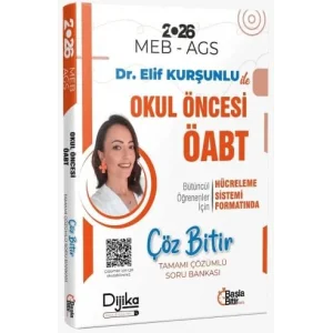 2026 ÖABT MEB-AGS Okul Öncesi Öğretmenliği Çöz Bitir Soru Bankası [Unbound] [Nov 14, 2024] Elif Kurşunlu