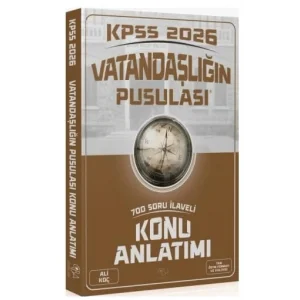 2026 KPSS Vatandaşlık Vatandaşlığın Pusulası Konu Anlatımı [Unbound] [Nov 14, 2024] Ali Koç