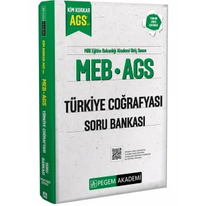 MEB AGS Kim Korkar Türkiye Coğrafyası Soru Bankası Tamamı Çözümlü [Paperback] [Dec 30, 2024] Kollektif