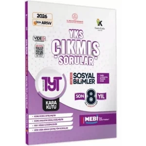 2026 YKS-TYT Sosyal Bilimler Karakutu ÖSYM Çıkmış Soru Bankası Çözümlü Konu Konu Son 8 Yıl [Unbound] [Nov 14, 2024] Kolektif