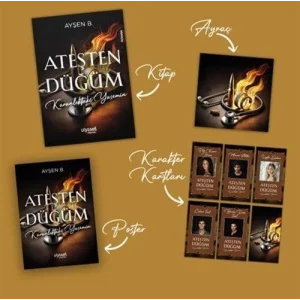 Ateşten Düğüm: Karanlıktaki Yasemin - Karakter Kartları ve Poster Hediyeli [Paperback] [Dec 19, 2024] Ayşen B.