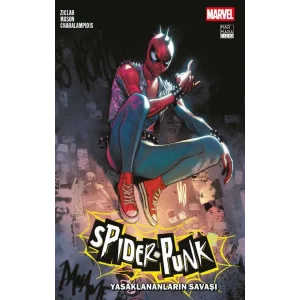 Spider-Punk - Yasaklananların Savaşı [Turtleback] [Nov 27, 2025] Cody Ziglar