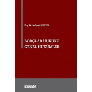 Borçlar Hukuku Genel Hükümler [Paperback] [Dec 30, 2024] Mehmet Şengül
