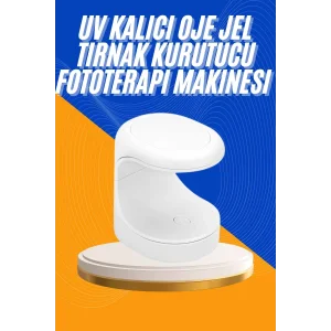 Protez Tırnak Kurutucu Kalıcı Oje Led Oje Kurutucu UV Işınlı Taşınabilir