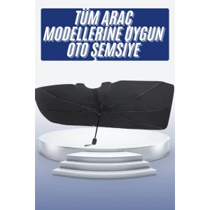 Oto Ön Cam Güneşliği Otomatik Katlanabilir Gölgelik Oto Cam Şemsiye