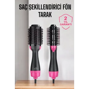 Fön Tarak Elektriklenmeyi Önleyen ve Parlaklık Veren Saç Şekillendirici