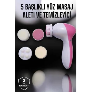 5 Fonksiyonlu Kablosuz Yüz Temizleme Cihazı ile Derinlemesine Cilt Bakımı