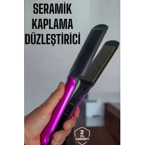 Seramik Kaplama Isı Ayarlı Yıpranma Karşıtı Saç Düzleştirici