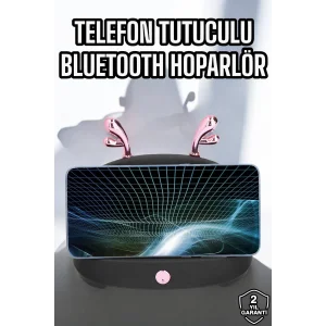 Yeni Nesil Akıllı Hoparlör Telefon Tutacağı Uzun Pil Ömrü Yüksek Ses Kaliteli