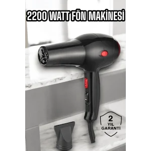 Soğuk ve Sıcak Üfleme Özellikli AC Motorlu Saç Kurutma Makinesi