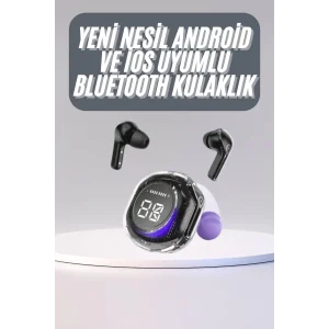 Kulak İçi Bluetooth Kulaklık ANC ENC Özellikli Şarj Göstergeli Kablosuz Kulaklık
