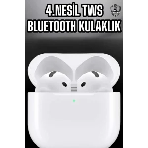 4.Nesil Kaliteli TWS Android ve İOS Uyumlu Mikrofonlu Kulaklık