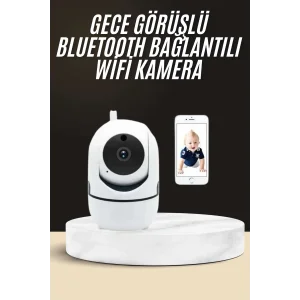 Akıllı Güvenlik Kamerası HD Görüntü Kalitesi Hareket Algılama Wifi Kamera