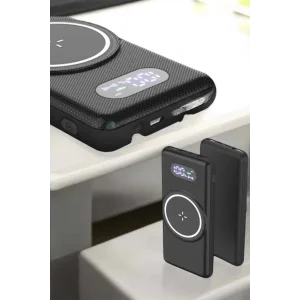 Powerbank Taşınabilir 10.000 Mah Hızlı Şarj Dijital Göstergeli