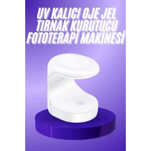 Seyehat Tipi Mini Oje Kurutucu Ultraviole Mor Işık Protez Tırnak Kurutucu