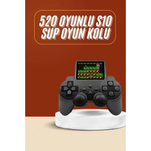 Yeni Nesil Mini Atari 520 Retro Oyunlu S10 El Atarisi Video Oyun Konsolu