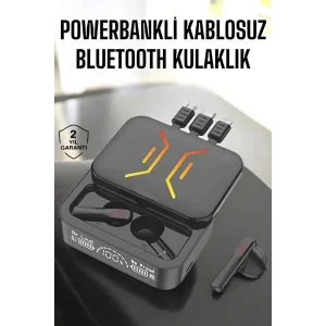 Kablosuz Bluetooth Kulaklık Powerbankli Uzun Pil Ömrü Yüksek Ses Kaliteli