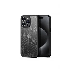 Dux Ducis iPhone 15 Pro Max Aimo Series Premium Buzlu Sert PC-TPU Kılıf-(5775)