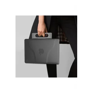 Ally Macbook Pro 13 A1706/1708/1989 Portatif Alt Üst Kılıf+çanta-(5775)