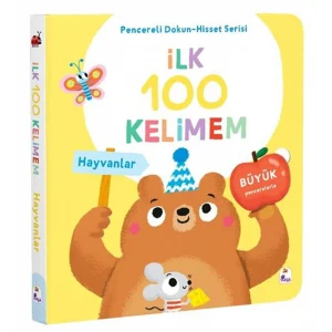 ?lk 100 Kelimem / Hayvanlar (Pencereli Dokun-Hisset) [Jan 07, 2026] Kolektif