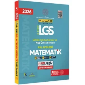 2026 8. S?n?f Full LGS Alt?n Seri Matematik MEB ??km?? Soru Bankas? Mod?ler Seti PDF/Video ??z?ml? [Unbound] [Nov 14, 2024] Kolektif